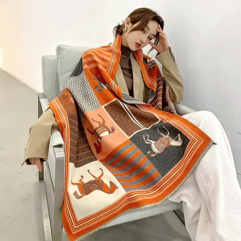 Cashmere Throw Blanket - Throw Blanket Luxury Winter Cashmere Scarf