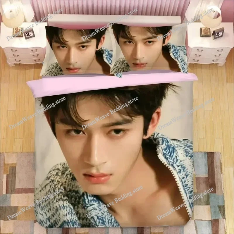 Luxury Lifestyle Photos - Wang Xingyue HD Poster Pillowcase+ Duvet