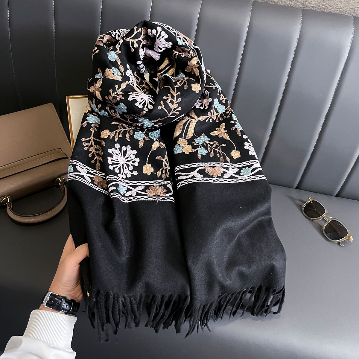 New Winter Warm Cashmere Scarf - огляд і ціна Cashmere Throw Blanket