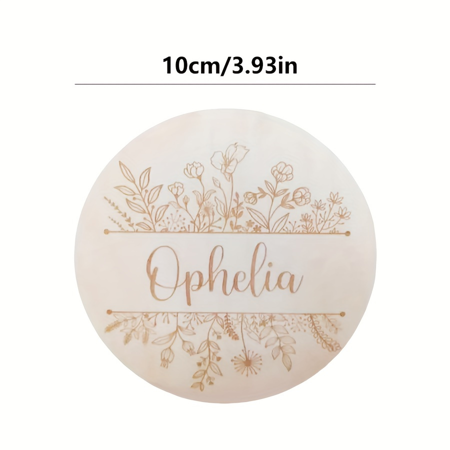 Personalized Floral Engraved N - огляд і ціна Personalized Engraved Gift