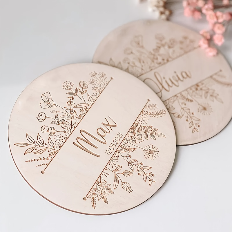 Personalized Floral Engraved N - огляд і ціна Personalized Engraved Gift