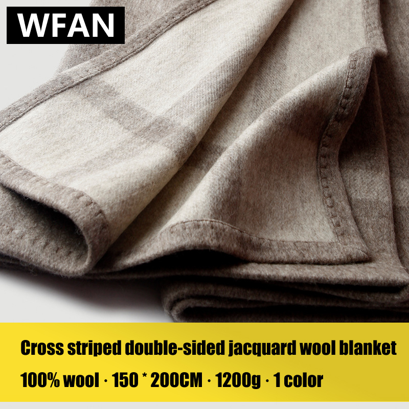 Cross Striped Double sided Jac - огляд і ціна Cashmere Throw Blanket