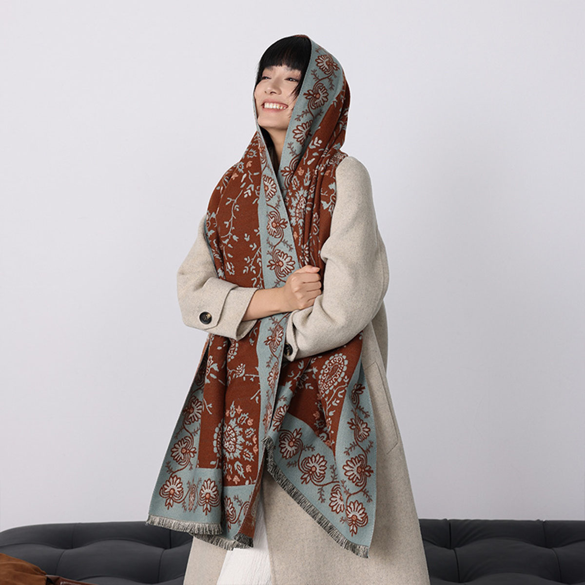 Luxury Winter Imitation Cashme - огляд і ціна Cashmere Throw Blanket
