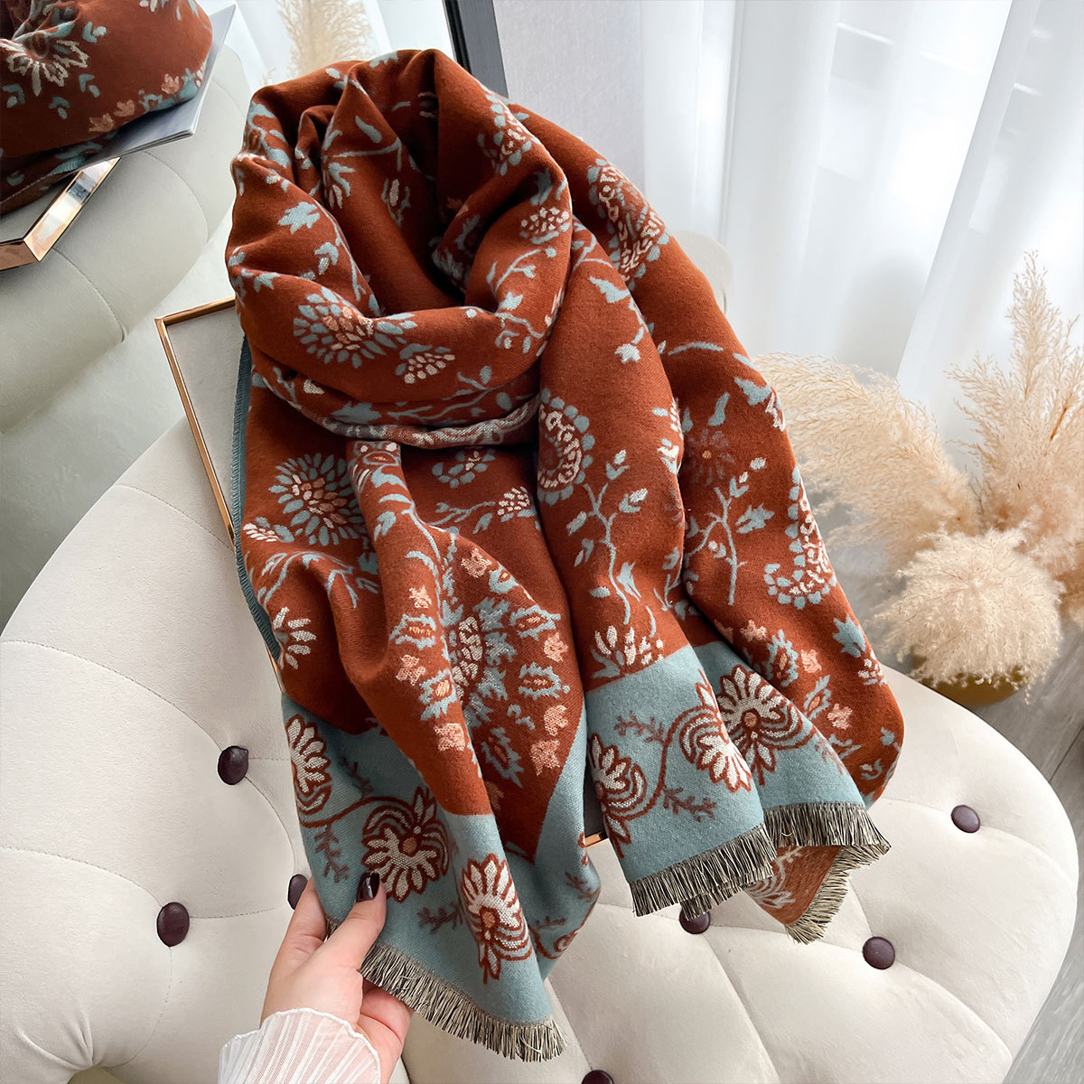 Luxury Winter Imitation Cashme - огляд і ціна Cashmere Throw Blanket
