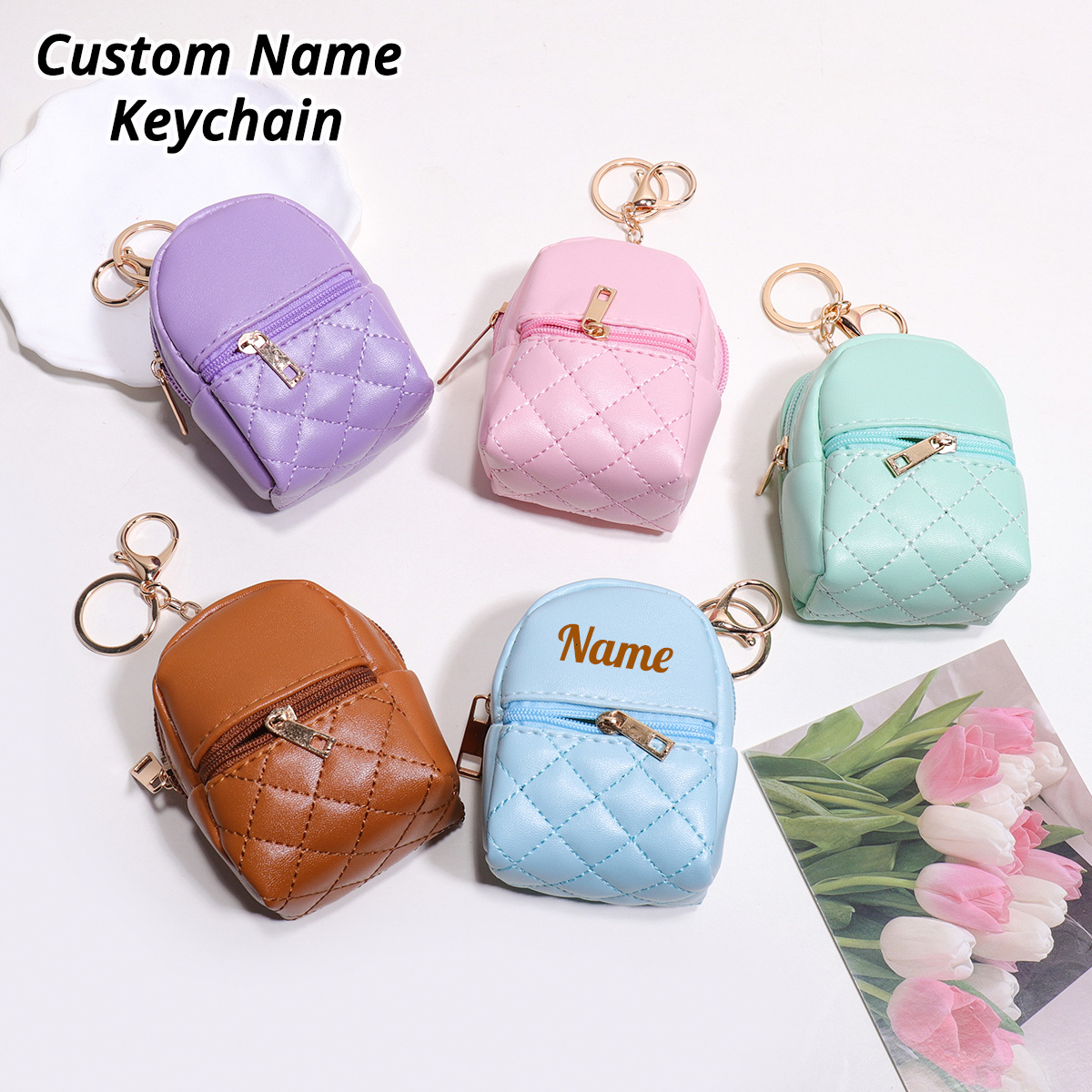 Mini Custom Name Keychain Coin - огляд і ціна Personalized Engraved Gift