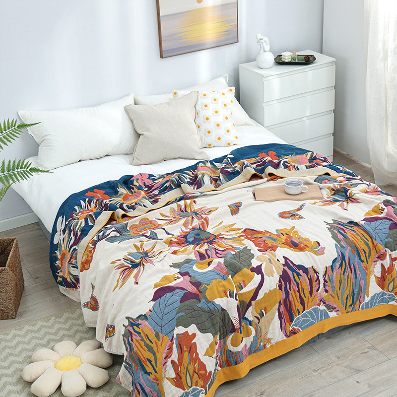 Simple Cotton Blanket Muslin G - огляд і ціна Cashmere Throw Blanket